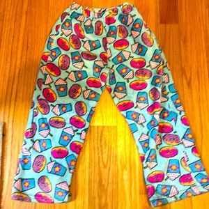 FUZZIES pajama pants size 7/8 girls - never worn